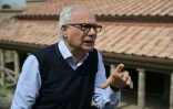Alberto Bruni, responsable du projet des tuiles photovoltaïques, le 15 avril 2024 à Pompéi, près de Naples