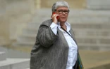 La ministre auprès du ministre de l'Intérieur Jacqueline Gourault, quittant l'Elysée après un conseil des ministres, le 9 août 2017