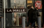 Un magasin de l'enseigne LA Halle à Bailleul (nord), le 23 janvier 2017