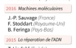 Le prix Nobel de chimie 2018