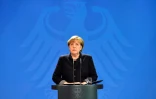 La chancelière Angela Merkel s'exprime à Berlin le 20 décembre 2016 après l'attentat
