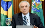 Le président intérimaire brésilien Michel Temer à Brasilia, le 13 mai 2016