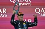 Le Français Isack Hadjar de Red Bull 3e du GP d'Azerbaïdjan le 26 septembre 2026 à Bakou