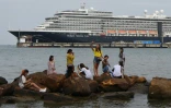Le paquebot Westerdam à Sihanoukville, au Cambodge, le 18 février 2020