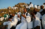 Des milliers de pèlerins musulmans rassemblés sur le Mont Arafat, au 2e jour du Hajj, le 11 septembre 2016 à La Mecque, en Arabie Saoudite