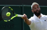 Le Français Benoît Paire à Wimbledon, le 7 juillet 2018