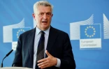 Le chef de l'Agence des Nations unies pour les réfugiés, Filippo Grandi, le 10 mai 2021 à Bruxelles