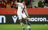 L'attaquant français du Paris SG Kylian Mbappé lors du match face à Nice le 18 octobre 2019 à l'Allianz Riviera