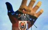 L'opposant vénézuélien Juan Guaido, le 8 février 2019 à Caracas