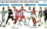 Ligue des champions: les stars des 1/2 finales