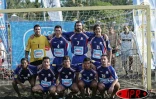 Samedi 17 décembre 2005 -

L'équipe de France de beach soccer, championne du monde 2005, a participé au tournoi de l'Étang-SAlé