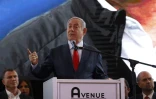 Le Premier ministre israélien Benjamin Netanyahu donne un discours près de Tel-Aviv, le 1er mars 2020
