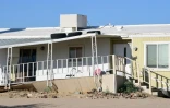 Une maison endommagée par un séisme, le 4 juillet 2019 à Ridgecrest, en Californie