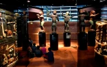 Des statues du Royaume du Dahomey, datant des années 1890-1892, photographiées le 18 juin 2018 au musée du Quai Branly-Jacques Chirac à Paris