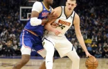 Nikola Jokic des Denver Nuggets lors du match face à Golden State, le 28 décembre 2021 à San Francisco
