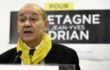 Jean-Yves Le Drian le 13 décembre 2015 à Rennes 