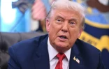 Le président américain Donald Trump dans le Bureau ovale de la Maison Blanche, le 25 septembre 2025 à Washington