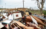 Des maisons détruites à Catano, sur l'île de Porto Rico, le 21 septembre 2017 après le passage de l'ouragan Maria