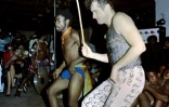 Johnny Clegg, le 15 février 1988 à Johannesburg