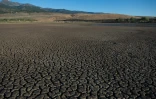 Un lac assèché à cause de la sécheresse à Washoe City, dans le Nevada aux Etats-Unis, le 15 juillet 2021