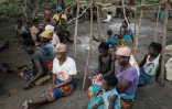Des rescapés du cyclone Idai ont trouvé refuge dans l'église de leur village mozambicain Begaja, ravagé. Ici le 26 mars 2019