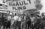 Manifestation le 28 mai 1968 à Paris, durant les grèves dont les usines Renault sont l'un des épicentres