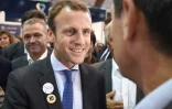 Emmanuel Macron, ex-ministre de l'Economie, au salon de l'élevage, le 14 septembre 2016 à Rennes