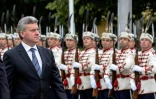 Le président macédonien Gjorge Ivanov, à Sofia en Bulgarie le 14 juin 2018