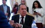 Le ministre russe des Affaires étrangères, Sergueï Lavrov, le 22 janvier 2018 à Moscou