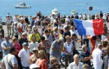 Rassemblement sur la Promenade des Anglais le 18 juillet 2016 Ă Nice