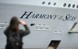 Le paquebot Harmony of the seas à Saint-Nazaire, le 12 mai 2016