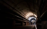 Un ancien tunnel militaire de Gibraltar, fermé au public, accueille l'entreprise Continent 8, le 2 juin 2017