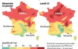 Pollution de l'air aux particules fines PM10