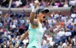 Iga Swiatek lors de la finale de l'US Open le 10 septembre 2022. A New York, la N.1 mondiale a démontré qu'elle n'était pas qu'une joueuse de terre battue