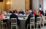 Premier Conseil des ministre du second quinquennat d'Emmanuel Macron le 23 mai 2022 à l'Elysée 