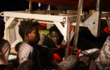 Le navire affrêté par l'ONG allemande Lifeline, ici le 25 juin 2018, transporte 234 migrants (photo transmise par l'ONG Lifeline)