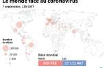 Le monde face au coronavirus