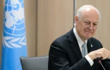 L'émissaire spécial de l'ONU pour la Syrie, Staffan de Mistura, le 15 avril 2016 à Genève