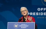Gina McCarthy, choisie par le président Joe Biden, pour diriger le nouveau Bureau de la politique sur le climat de la Maison Blanche, le 19 décembre 2020 à Wilmington, dans le Delaware