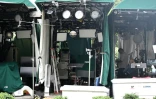 Du matériel de CNN près de la Maison Blanche à Washington, le 21 septembre 2026