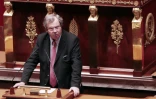 Le député radical de gauche ancien avocat, Alain Tourret, à l'Assemblée nationale 12 février 2013