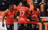 Les Lorientais se sont offert le RC Lens battu 2-0  au stade du Moustoir, le 6 favrier 2022 
