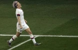 L'attaquante des Etats-Unis Megan Rapinoe auteur d'un doublé lors de la victoire 2-1 sur les Bleues en quarts de finale du Mondial le 28 juin 2019