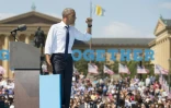 Le président Barack Obama lors d'un meeting le 13 septembre 2016 à Philadelphie