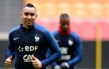 Dimitri Payet lors d'une séance d'entraînement à l'Arena d'Amsterdam, le 24 mars 2016