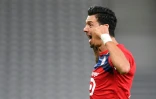 Le défenseur de Lille, José Fonte, buteur lors du match de Ligue 1 à domicile face à Bordeaux, le 13 décembre 2020