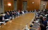 Premier conseil des ministres du nouveau gouvernement le 25 septembre 2015 à Athènes