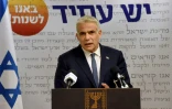 Le chef de l’opposition en Israël Yaïr Lapid s’exprime au Parlement à Jérusalem, le 31 mai 2021