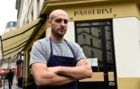 L'Italien Giovanni Passerini, Ă la tĂŞte du restaurant parisien portant son nom, le 4 novembre 2016 Ă Paris