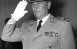 Le président yougoslavie Josip Broz Tito en avril 1953 à Belgrade